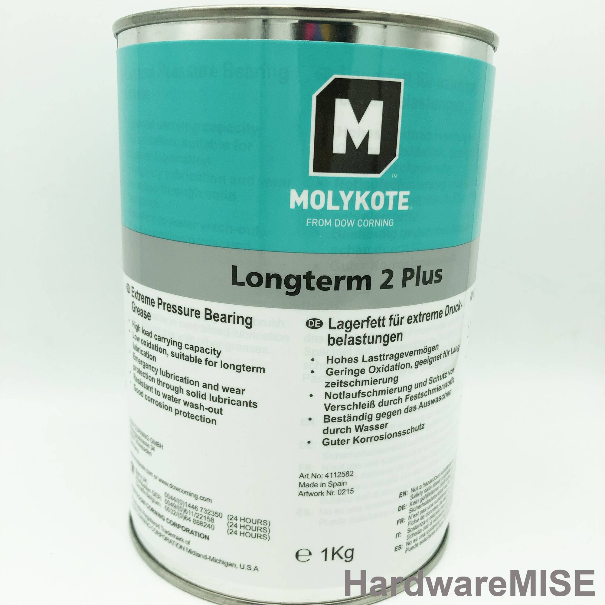 Molykote Longterm 2 Plus Extreme Pressure Bearing Grease Dow Corning